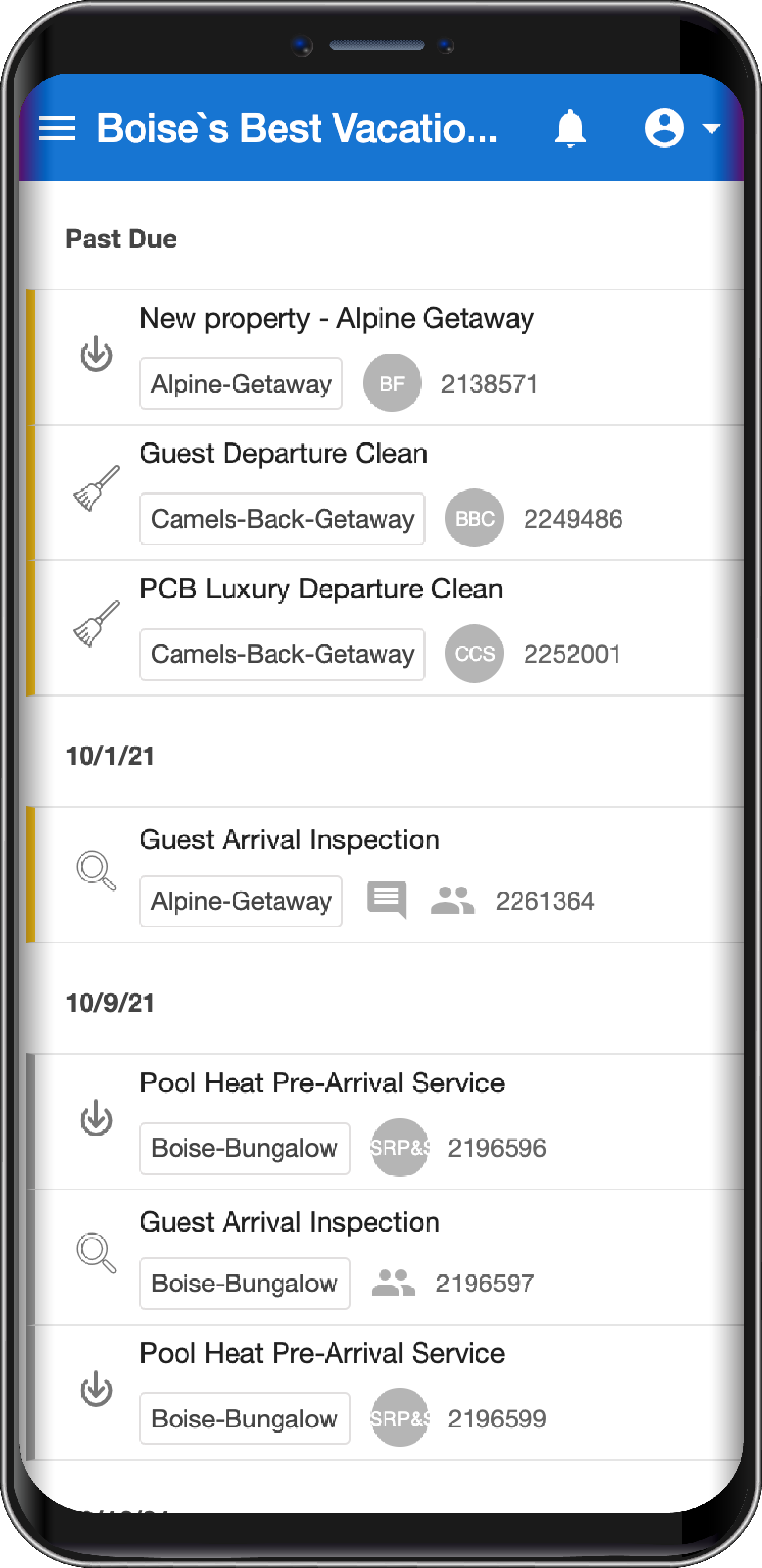 LiveManager Mobile Screen LiveManager Mobile Screen