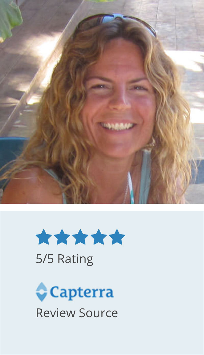 Victoria Smith - Capterra 5 star review