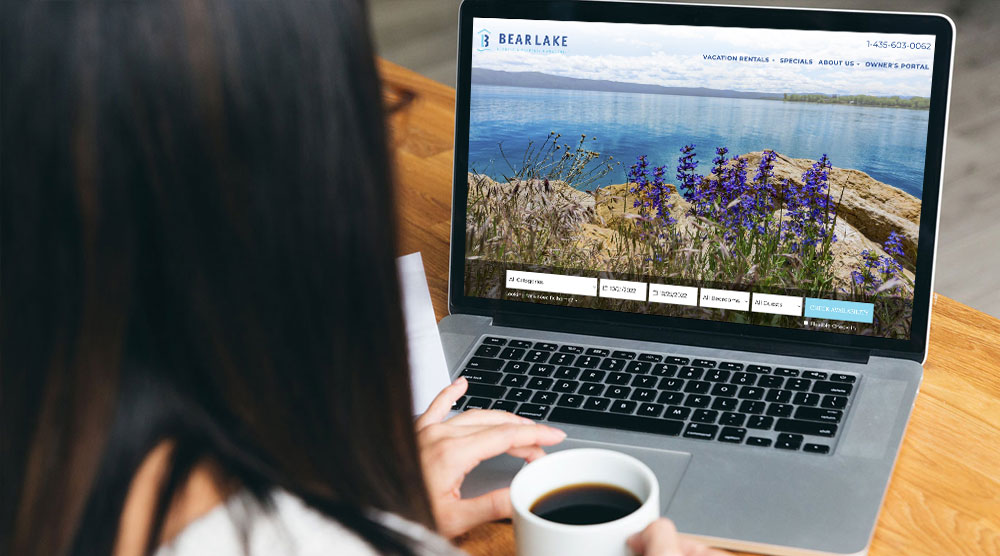website design for vacation